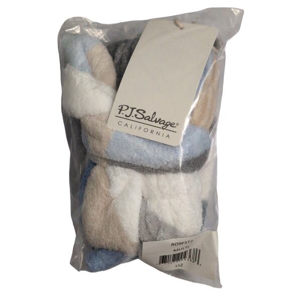 PJ Salvage Headband Wrist Towel Set Spa Facial Multicolor One Size New - Picture 2 of 5